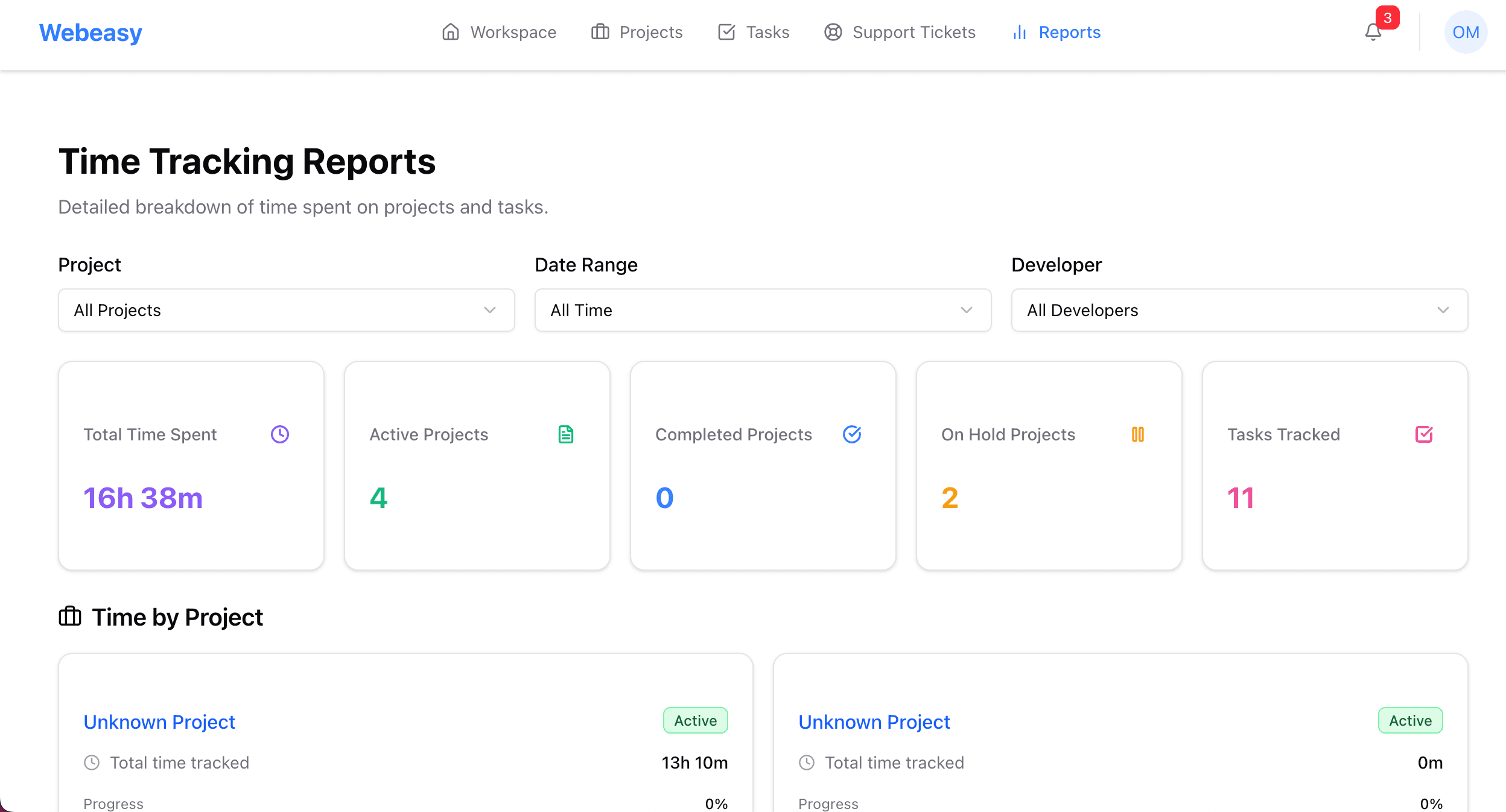 Project Manager | Webeasy