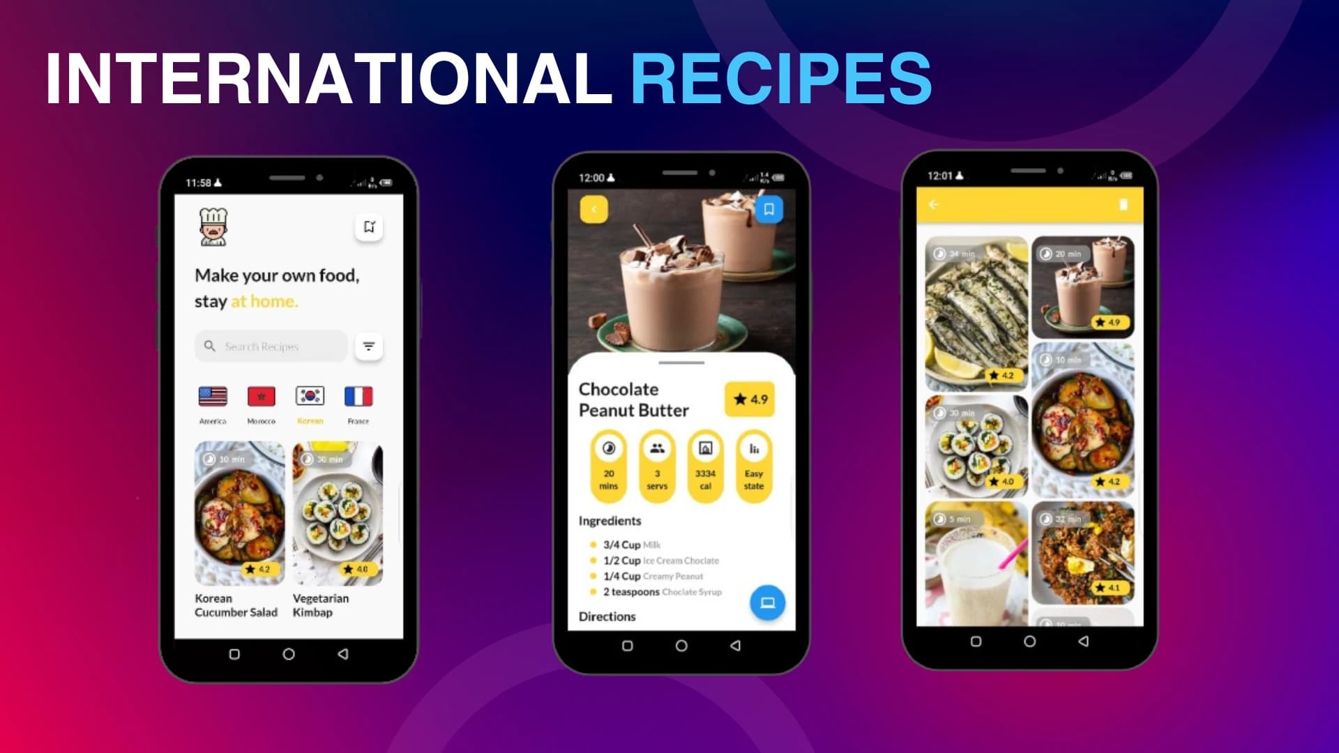 International Recipes hero