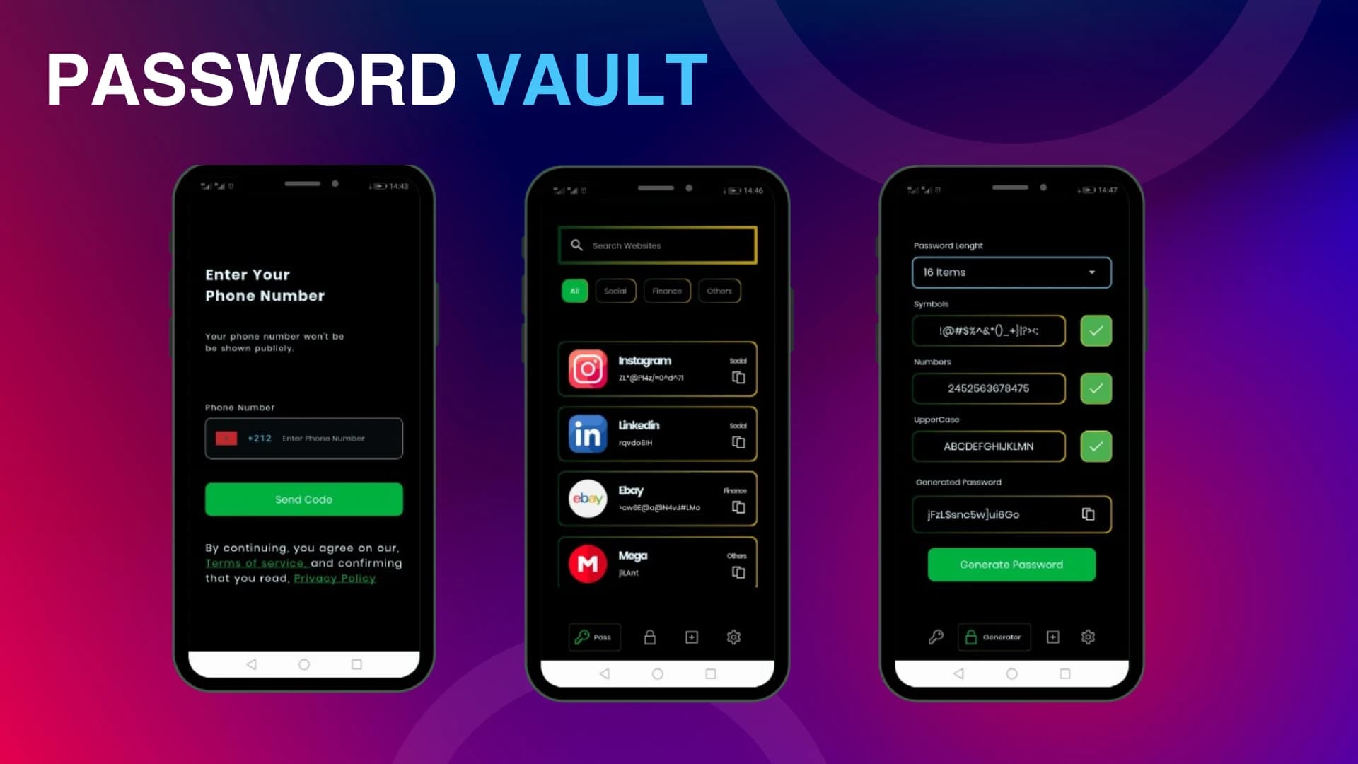 Password Vault hero